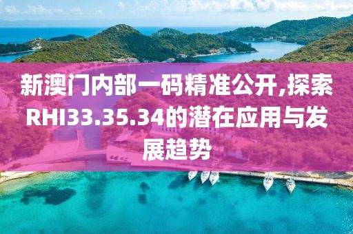 新澳门内部一码精准公开,探索RHI33.35.34的潜在应用与发展趋势