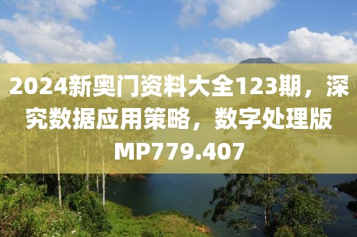 2024新奥门资料大全123期，深究数据应用策略，数字处理版MP779.407