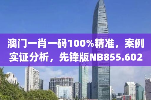 澳门一肖一码100%精准，案例实证分析，先锋版NB855.602