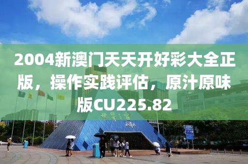 2004新澳门天天开好彩大全正版，操作实践评估，原汁原味版CU225.82