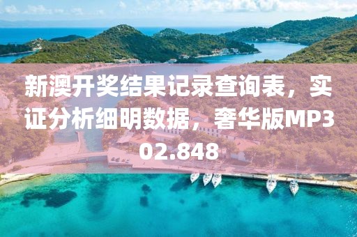 新澳开奖结果记录查询表，实证分析细明数据，奢华版MP302.848