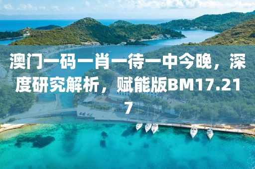 澳门一码一肖一待一中今晚，深度研究解析，赋能版BM17.217