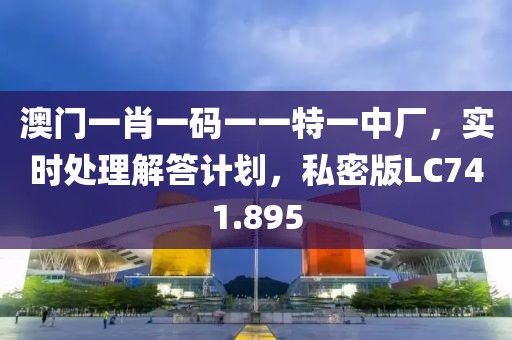 澳门一肖一码一一特一中厂，实时处理解答计划，私密版LC741.895