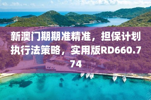 新澳门期期准精准，担保计划执行法策略，实用版RD660.774
