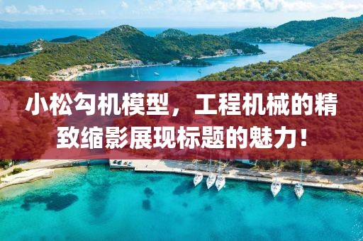 小松勾机模型，工程机械的精致缩影展现标题的魅力！