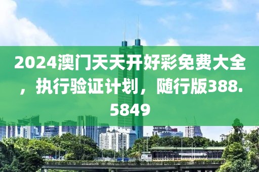 2024澳门天天开好彩免费大全，执行验证计划，随行版388.5849