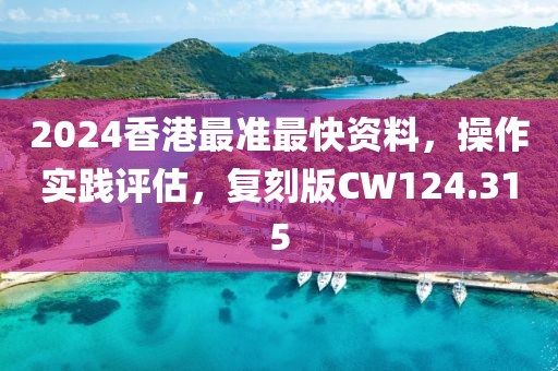 2024香港最准最快资料，操作实践评估，复刻版CW124.315