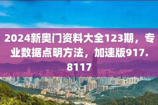 2024新奥门资料大全123期，专业数据点明方法，加速版917.8117