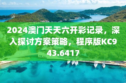 2024澳门天天六开彩记录，深入探讨方案策略，程序版KC943.6417