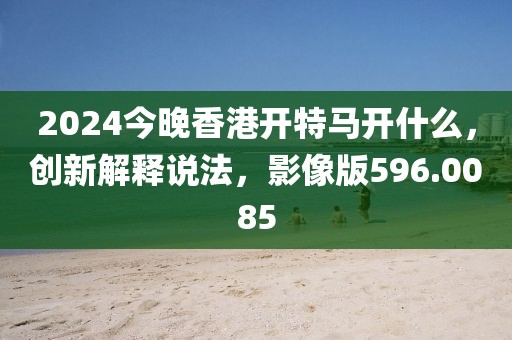2024今晚香港开特马开什么，创新解释说法，影像版596.0085