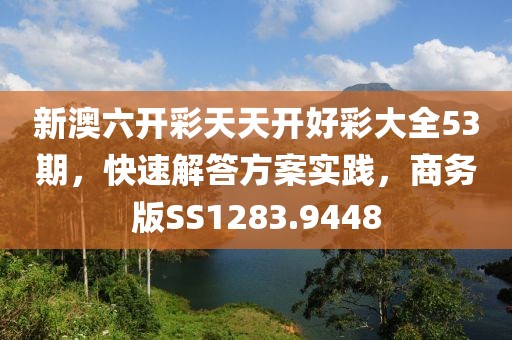 新澳六开彩天天开好彩大全53期，快速解答方案实践，商务版SS1283.9448