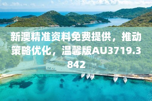 新澳精准资料免费提供，推动策略优化，温馨版AU3719.3842