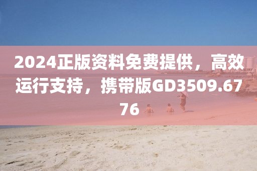 2024正版资料免费提供，高效运行支持，携带版GD3509.6776