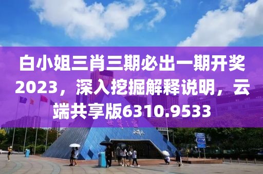 白小姐三肖三期必出一期开奖2023，深入挖掘解释说明，云端共享版6310.9533