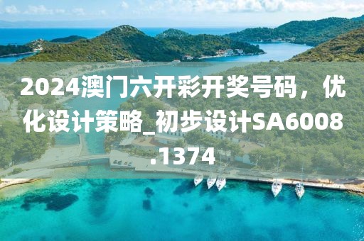 2024澳门六开彩开奖号码，优化设计策略_初步设计SA6008.1374