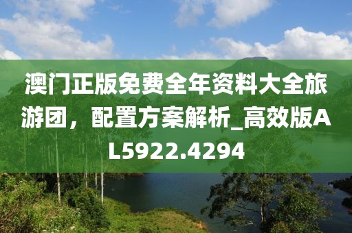 澳门正版免费全年资料大全旅游团，配置方案解析_高效版AL5922.4294