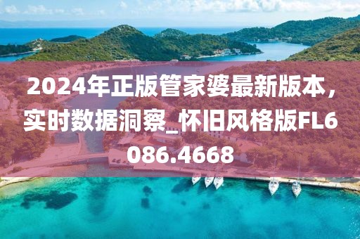 2024年正版管家婆最新版本，实时数据洞察_怀旧风格版FL6086.4668