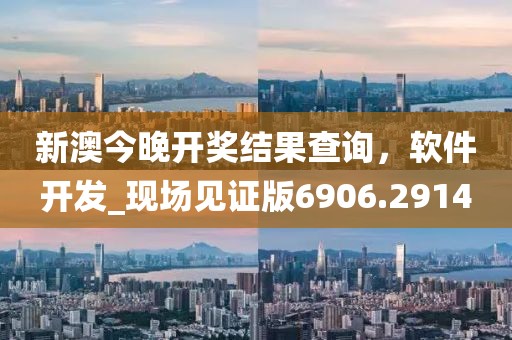新澳今晚开奖结果查询，软件开发_现场见证版6906.2914