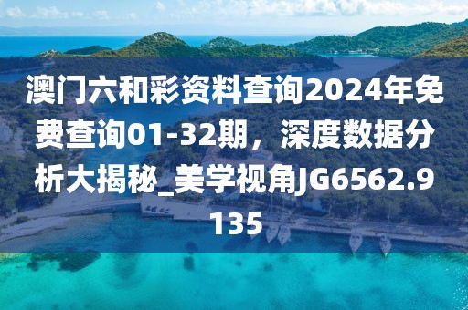 澳门六和彩资料查询2024年免费查询01-32期，深度数据分析大揭秘_美学视角JG6562.9135