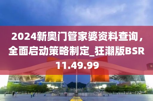 2024新奥门管家婆资料查询，全面启动策略制定_狂潮版BSR11.49.99