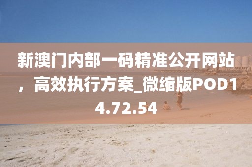 新澳门内部一码精准公开网站，高效执行方案_微缩版POD14.72.54