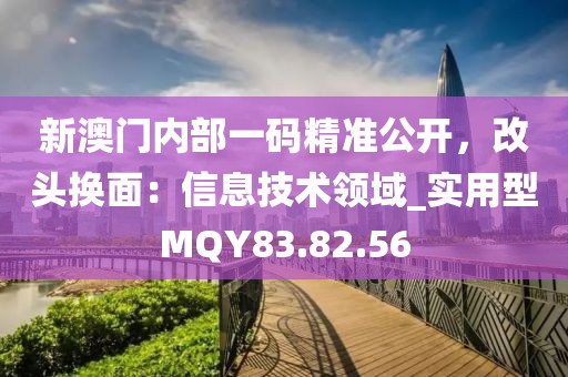 新澳门内部一码精准公开，改头换面：信息技术领域_实用型MQY83.82.56