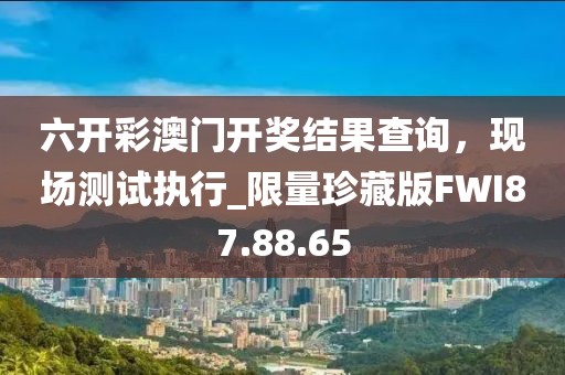 六开彩澳门开奖结果查询，现场测试执行_限量珍藏版FWI87.88.65