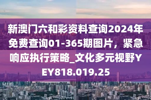新澳门六和彩资料查询2024年免费查询01-365期图片，紧急响应执行策略_文化多元视野YEY818.019.25