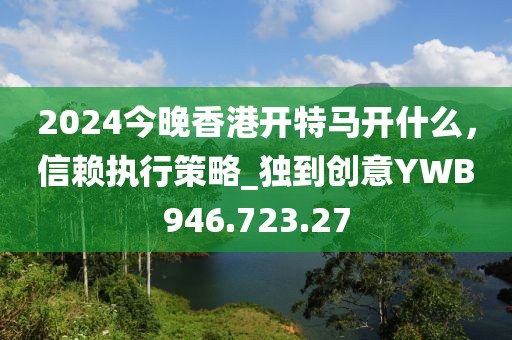 2024今晚香港开特马开什么，信赖执行策略_独到创意YWB946.723.27