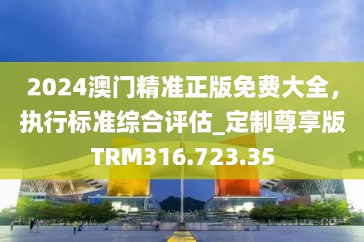 2024澳门精准正版免费大全，执行标准综合评估_定制尊享版TRM316.723.35