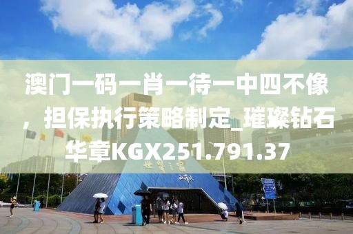 澳门一码一肖一待一中四不像，担保执行策略制定_璀璨钻石华章KGX251.791.37