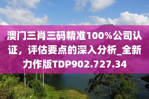 澳门三肖三码精准100%公司认证，评估要点的深入分析_全新力作版TDP902.727.34