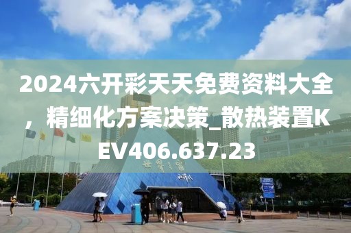 2024六开彩天天免费资料大全，精细化方案决策_散热装置KEV406.637.23
