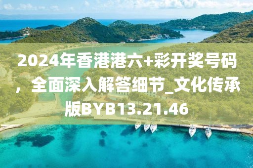 2024年香港港六+彩开奖号码，全面深入解答细节_文化传承版BYB13.21.46