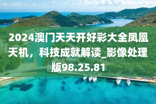 2024澳门天天开好彩大全凤凰天机，科技成就解读_影像处理版98.25.81