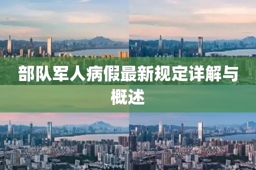 部队军人病假最新规定详解与概述