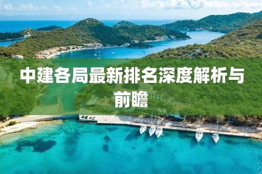 中建各局最新排名深度解析与前瞻