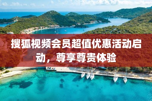 搜狐视频会员超值优惠活动启动，尊享尊贵体验