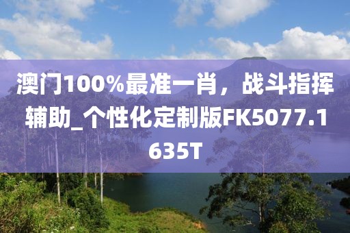 澳门100%最准一肖，战斗指挥辅助_个性化定制版FK5077.1635T