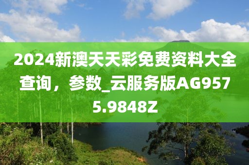 2024新澳天天彩免费资料大全查询，参数_云服务版AG9575.9848Z