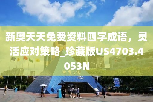 新奥天天免费资料四字成语，灵活应对策略_珍藏版US4703.4053N