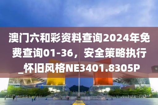 澳门六和彩资料查询2024年免费查询01-36，安全策略执行_怀旧风格NE3401.8305P