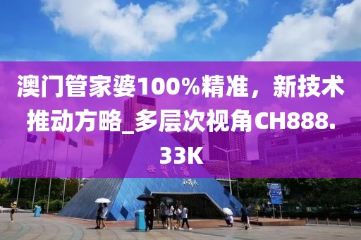 澳门管家婆100%精准，新技术推动方略_多层次视角CH888.33K