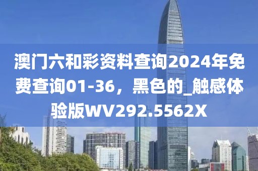 澳门六和彩资料查询2024年免费查询01-36，黑色的_触感体验版WV292.5562X
