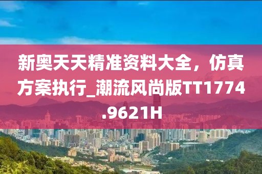 新奥天天精准资料大全，仿真方案执行_潮流风尚版TT1774.9621H