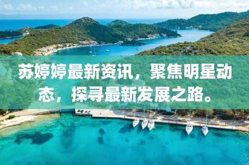 苏婷婷最新资讯，聚焦明星动态，探寻最新发展之路。