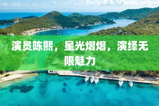 演员陈熙，星光熠熠，演绎无限魅力