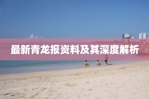 最新青龙报资料及其深度解析