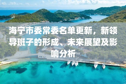 海宁市委常委名单更新，新领导班子的形成、未来展望及影响分析