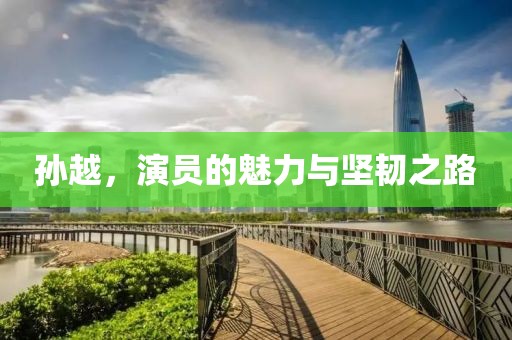 孙越，演员的魅力与坚韧之路